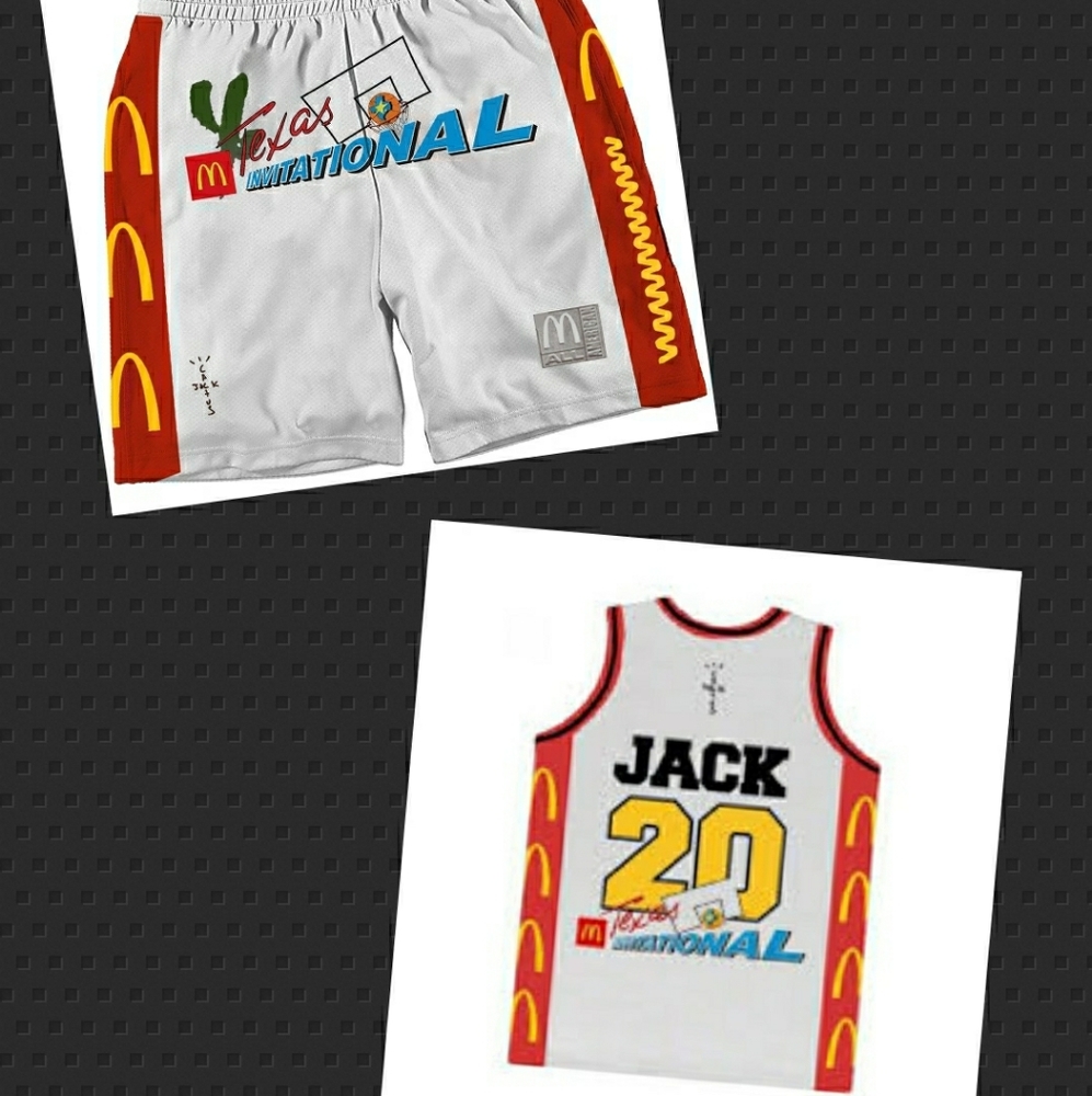 Travis Scott All American Jersey & Matching Shorts